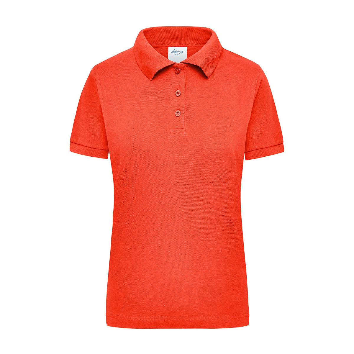 Schweres Damen Workwear Piqué Polo JN803 · spicy-orange